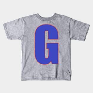 Brave in Blue: G's Defining edge Kids T-Shirt